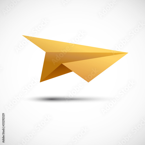 Paper airplane # Vector
