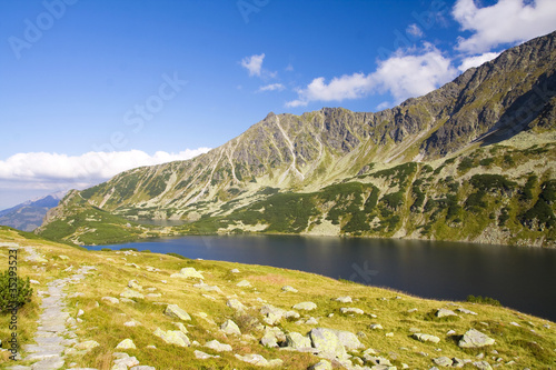 Fototapeta Naklejka Na Ścianę i Meble -  beautiful high mountains view, tatry in poland