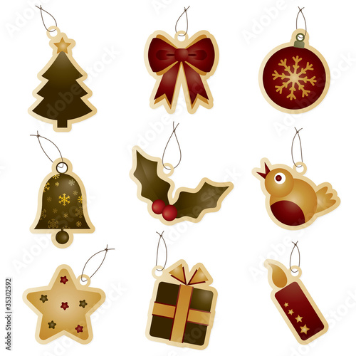 christmas tags