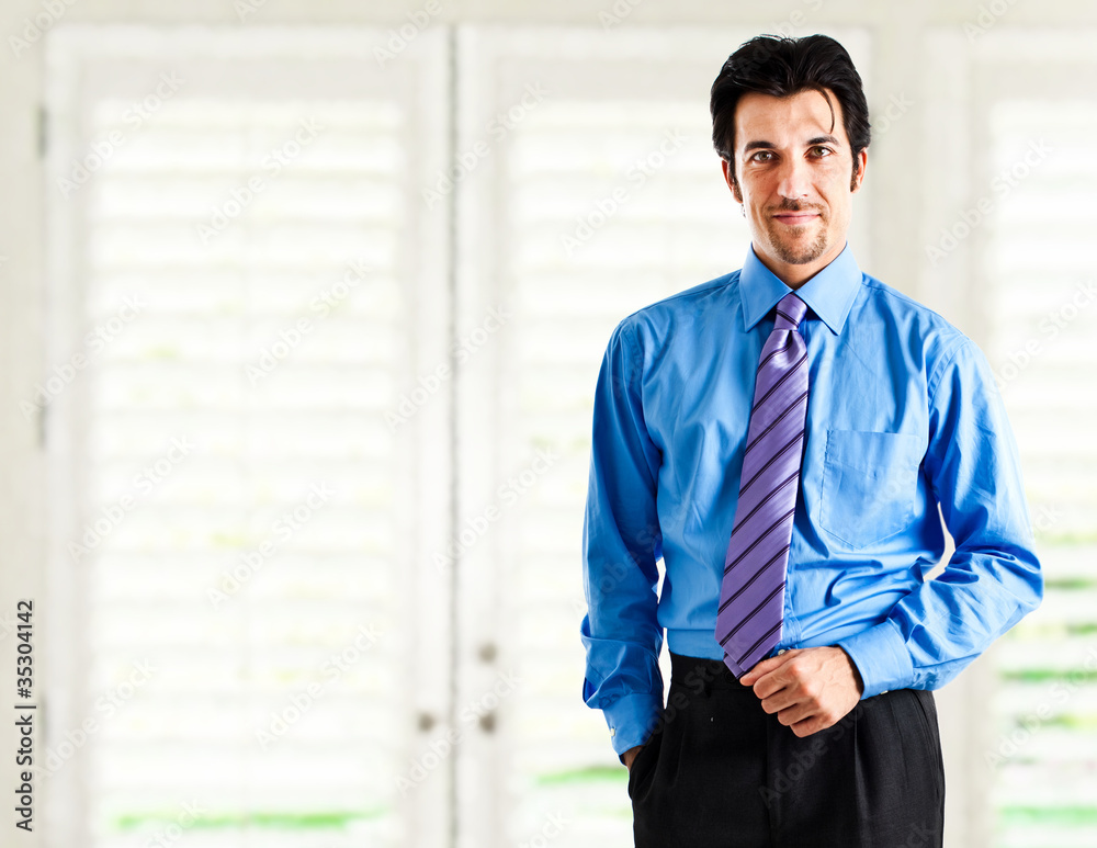 Confident businessman portrait Confident businessman portrait