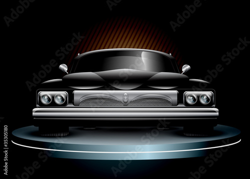 Vector Luxury Car Illustration