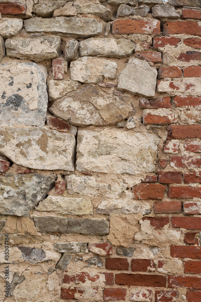 Fototapeta premium Old castle wall