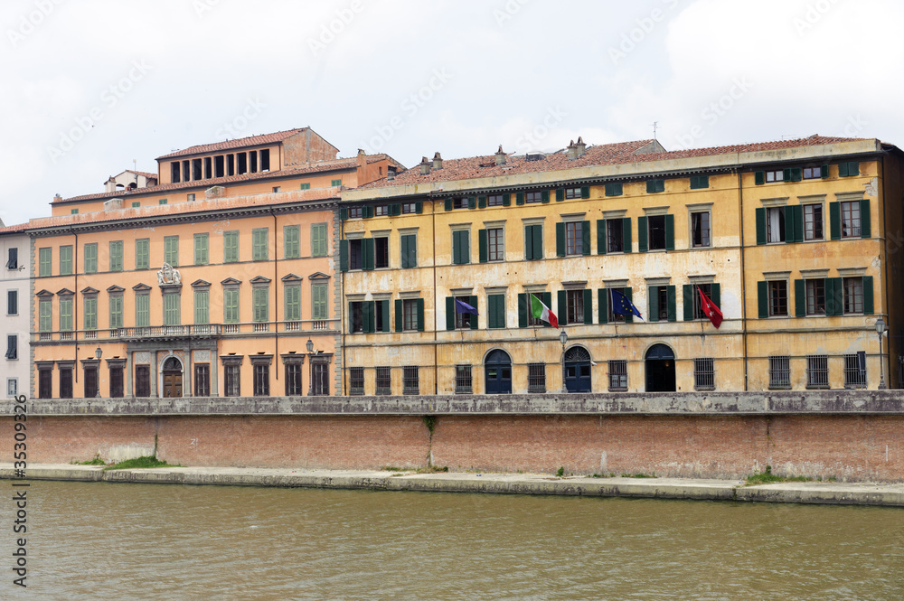 Pisa: the Arno river