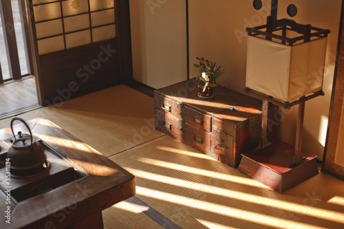 ならまちの町家の部屋