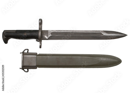 Tableau sur toile M1 Garand Rifle Bayonet