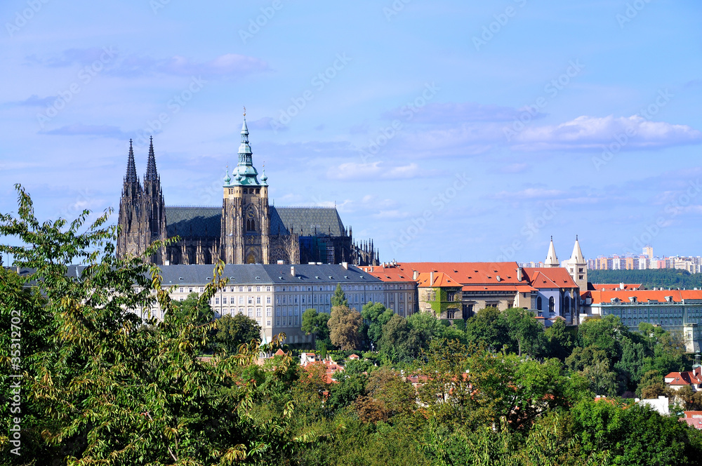 Panorama of Prague Castle