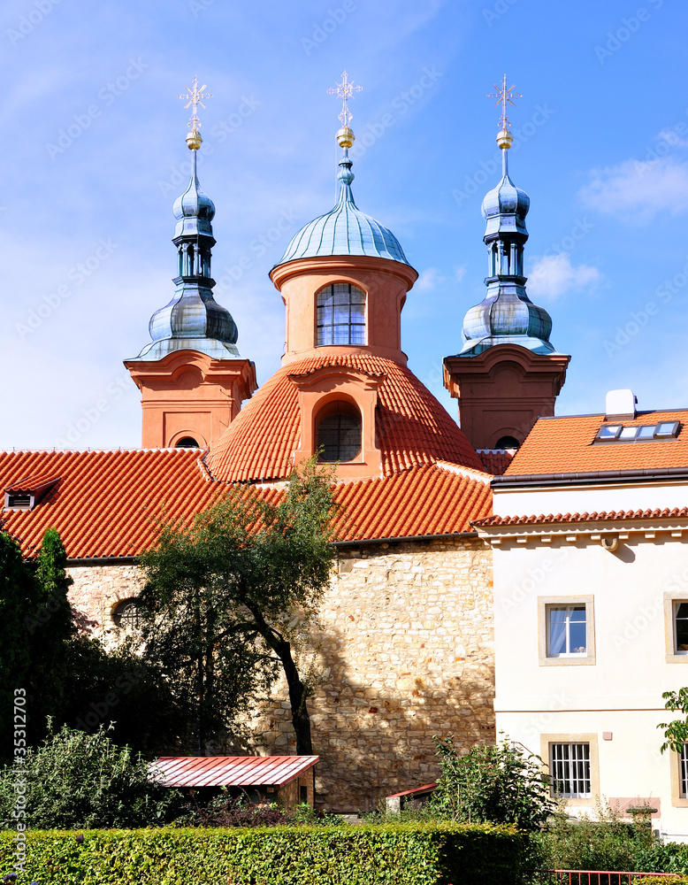 Fototapeta premium Chapel on Petrin hill