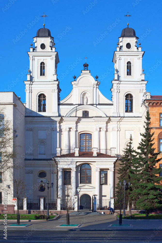 Cathedral of St. Virgin Mary in Minsk, Belarus