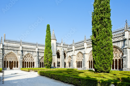 Canvas Print Monastery of Santa Maria da Vitoria, Batalha, Estremadura, Portu