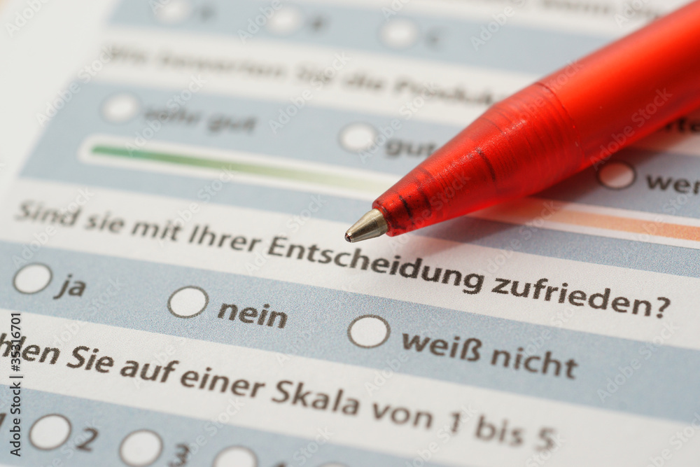 Obraz premium Kundenzufriedenheit