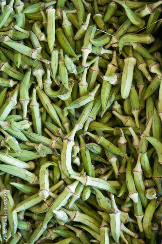 Okra Background