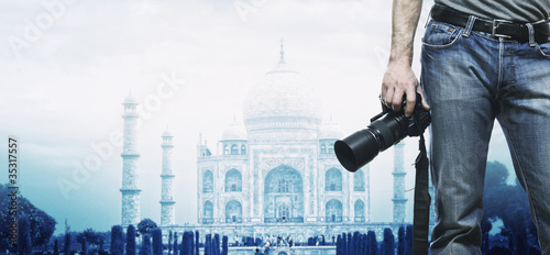 Photography taj mahal india monument