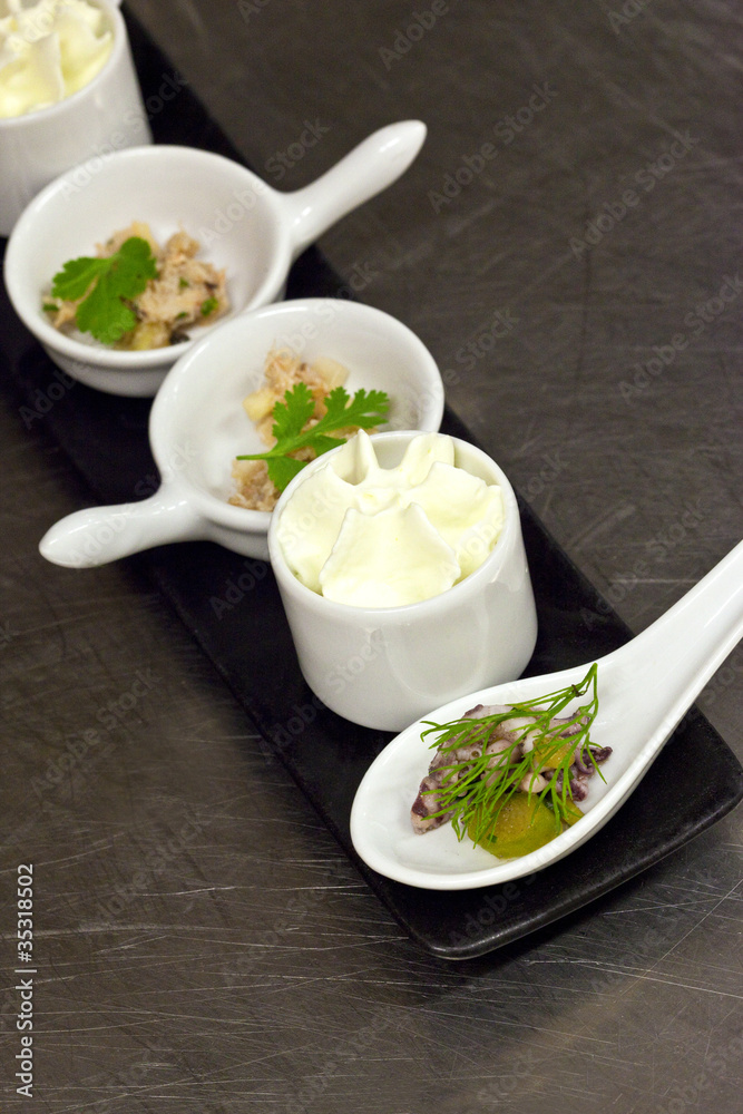 Apéritif, mise en bouche, cuisine, gastronomie, bouchée Apéritif, mise en bouche, cuisine, gastronomie, bouchée