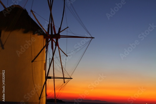 Windmills of Mykonos (Greece, Cyclades)