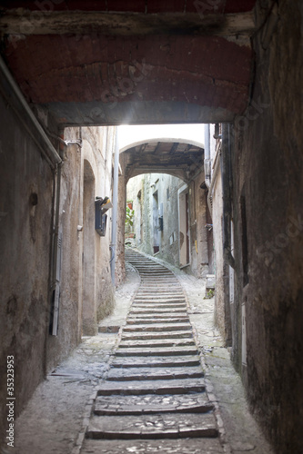 Amelia (Terni, Umbria, Italy) - Old street