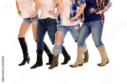 Country Women Line Dance