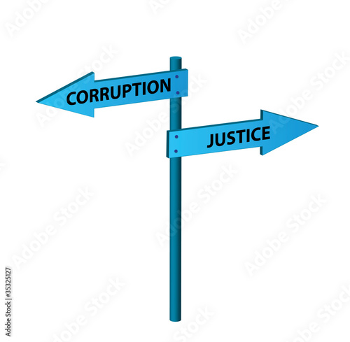 Corruption vs. justice