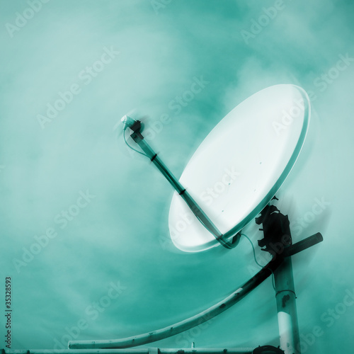Foto parabolic antenna