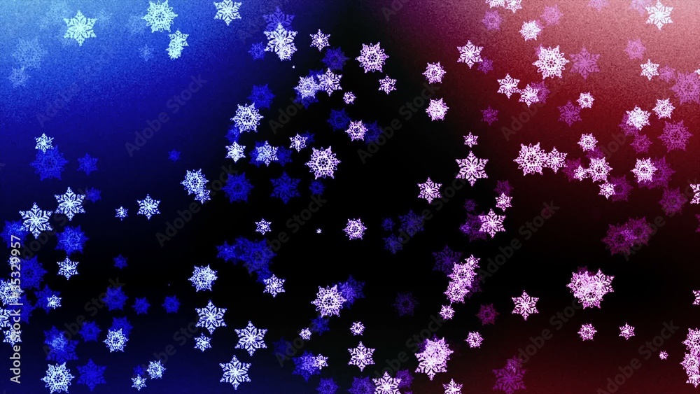 Snow flakes animation Snow flakes animation