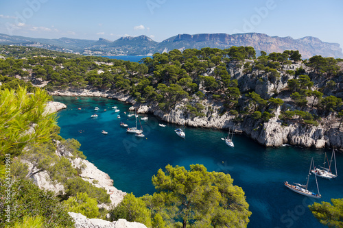 Calanques of Port Pin in Cassis #35329983