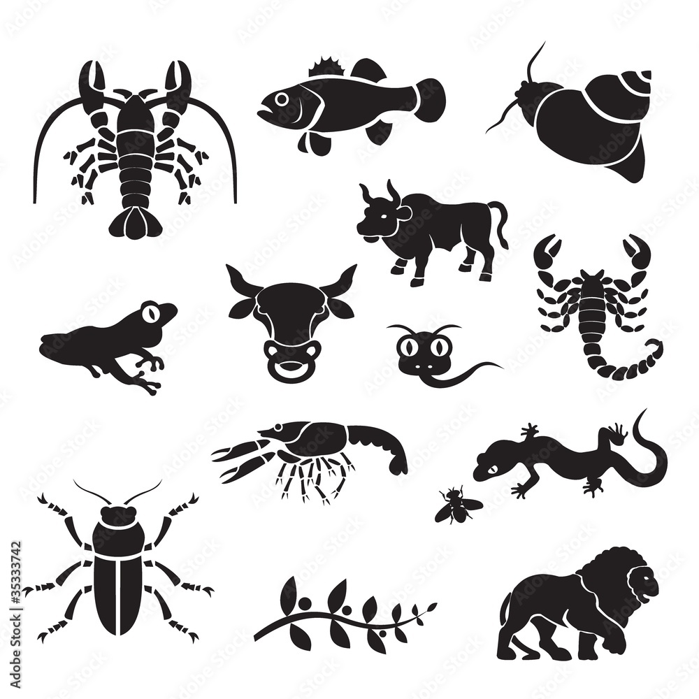 Silhouette - animals Silhouette - animals