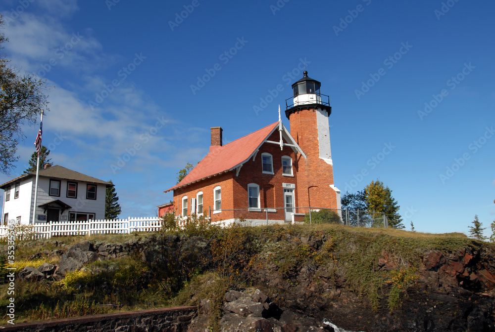 Complete Eagle Harbor Lighthouse