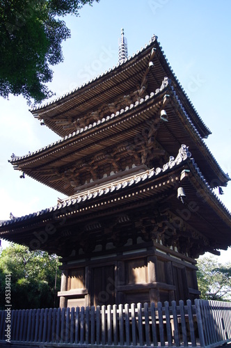 旧燈明寺三重塔 © takashikiji