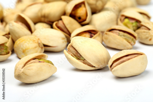 Fried pistachios