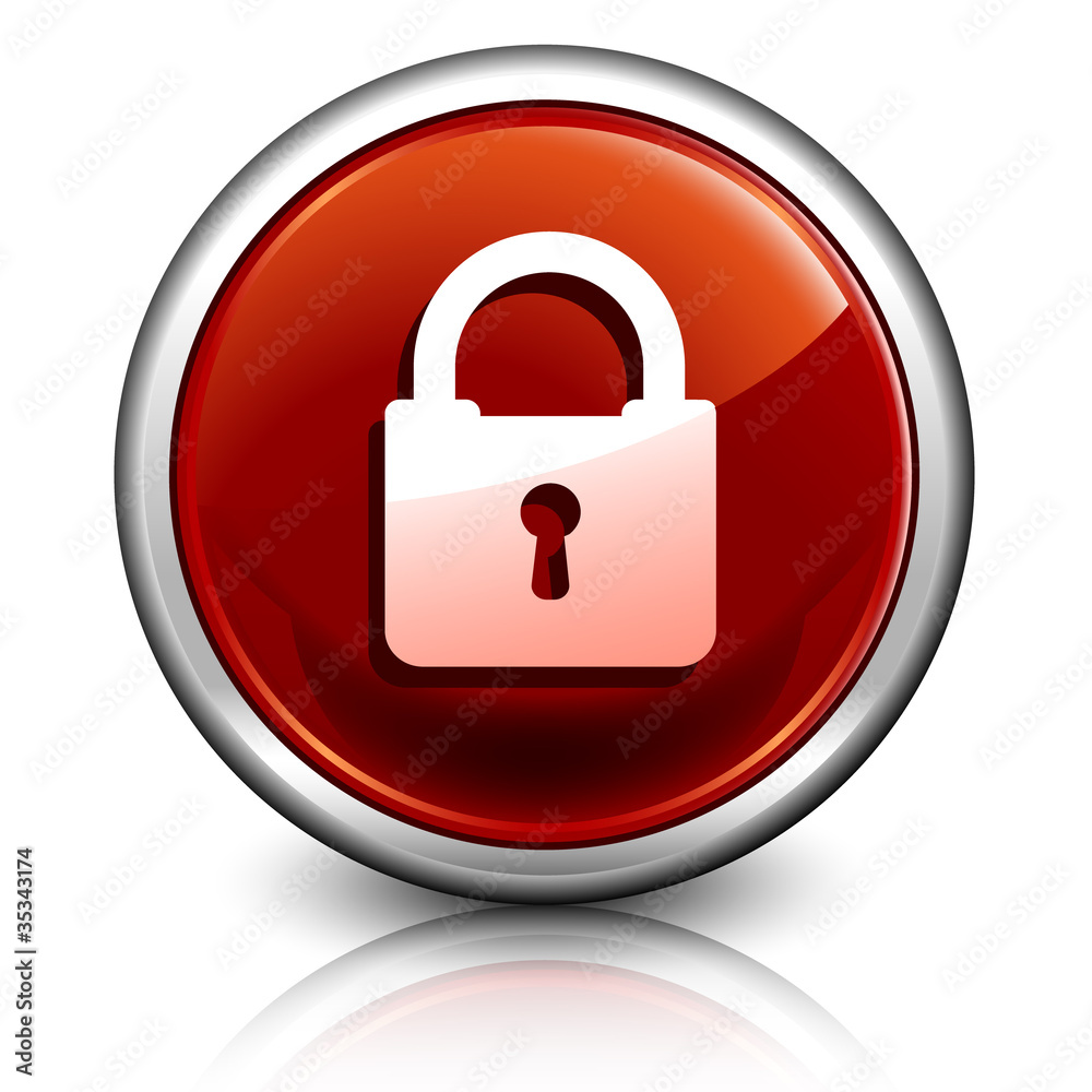 crystal red padlock crystal red padlock