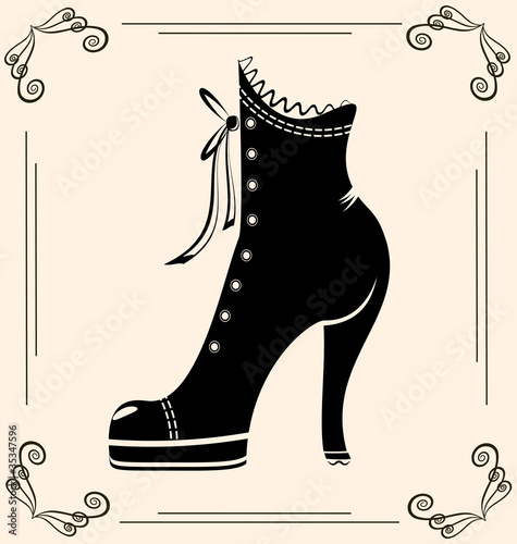vintage ladies' shoe