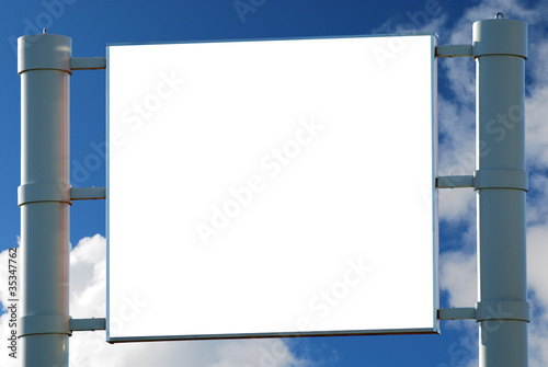 Urban advertising billboard