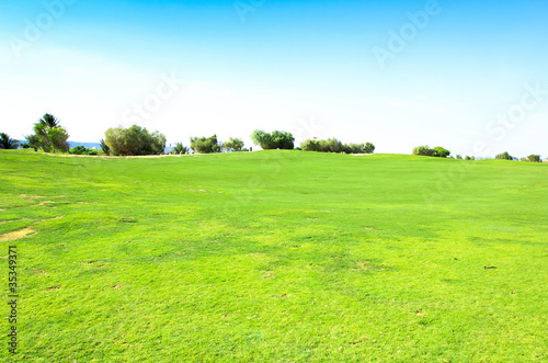Fototapeta Naklejka Na Ścianę i Meble -  Golf Club Landscape