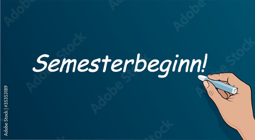 Semesterbeginn!