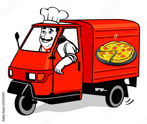 Pizza Auslieferung