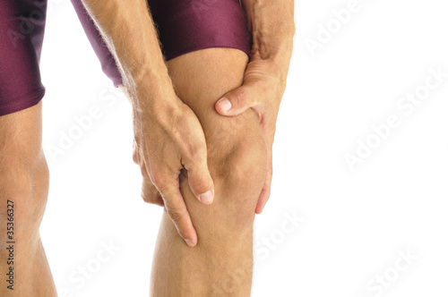 Картината върху платно Knee injury