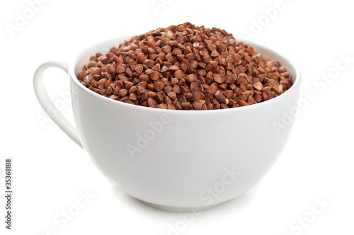 buckwheat on plate