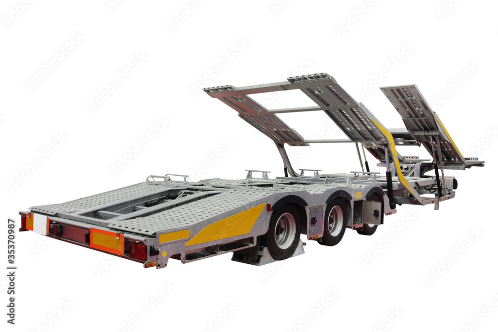 automobile transporter semi-trailer automobile transporter semi-trailer