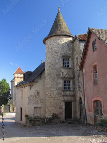 Village de Curemonte ; Limousin ; Quercy ; Périgord