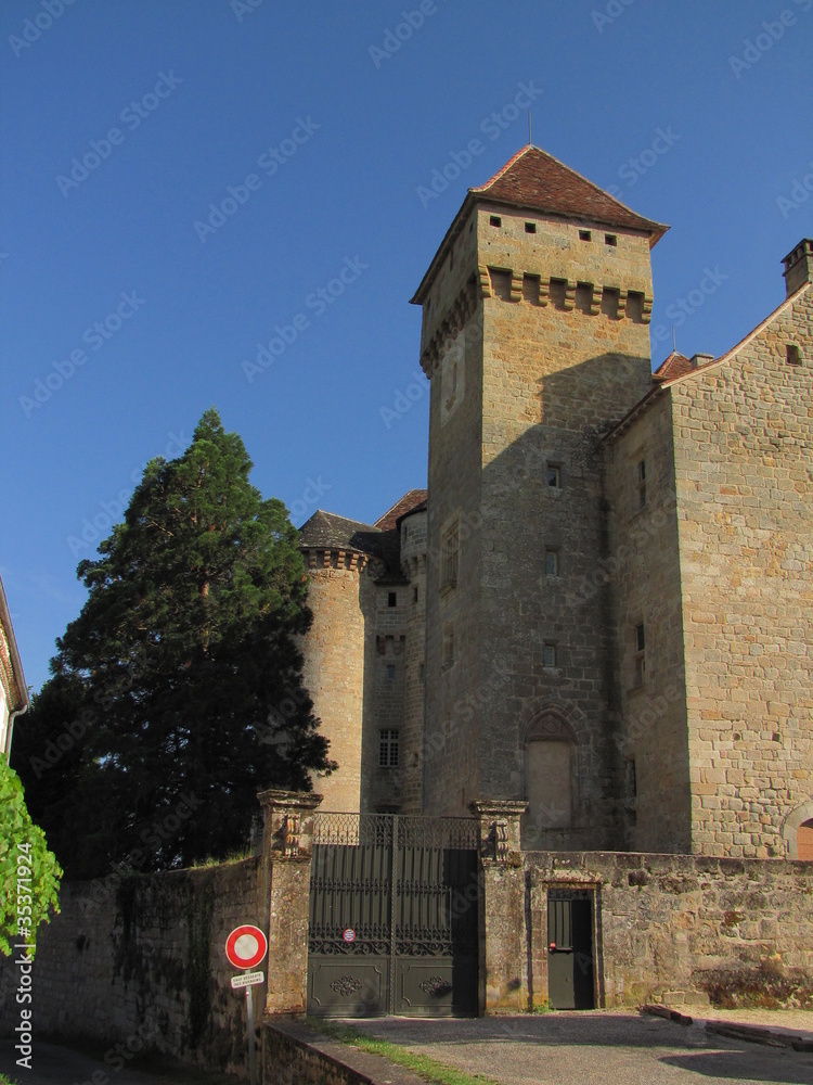 Fortifications de Curemonte ; Limousin ; Quercy ; Périgord