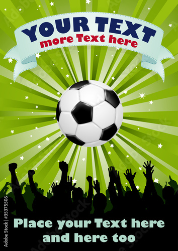 soccer/football poster