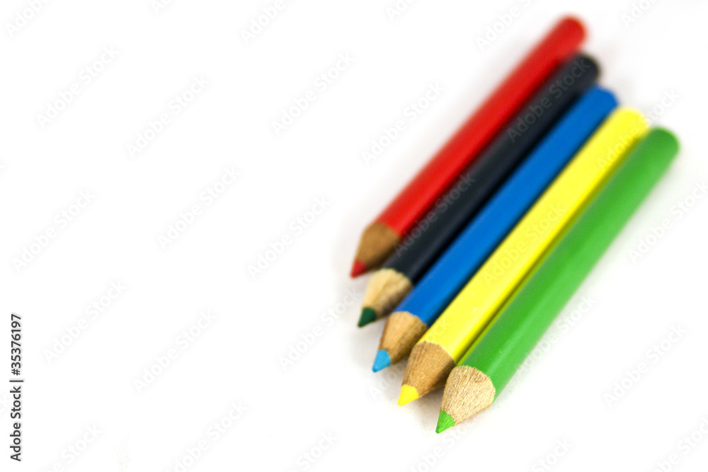 Colored pencils Colored pencils