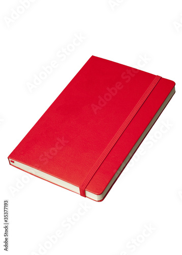 Red notebook