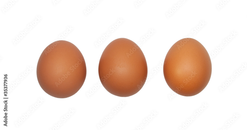 Three eggs