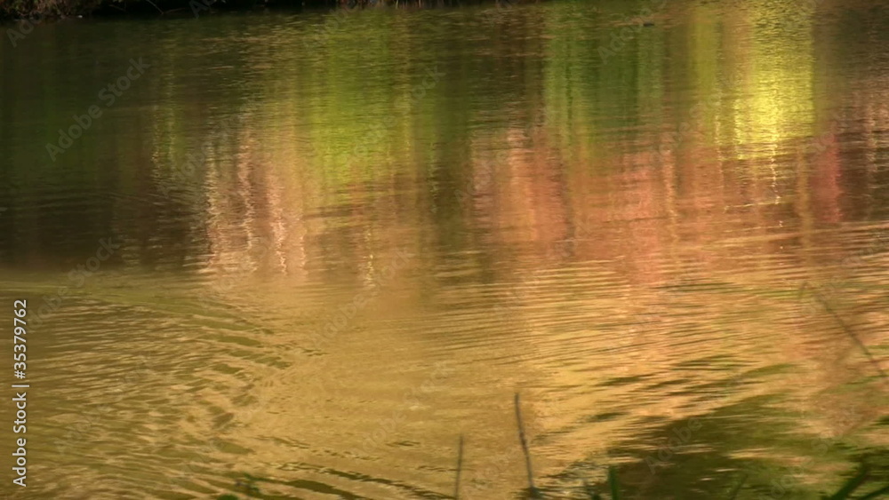 Reflection off lake Reflection off lake
