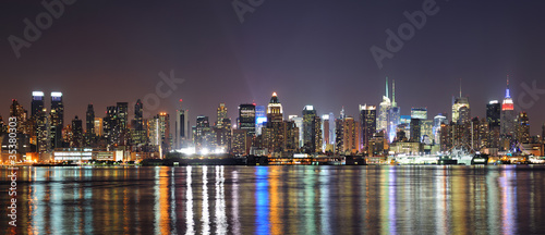 Photography New York City Manhattan midtown at night