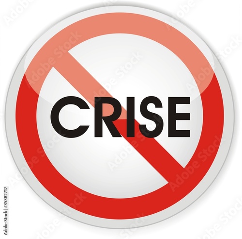 panneau crise