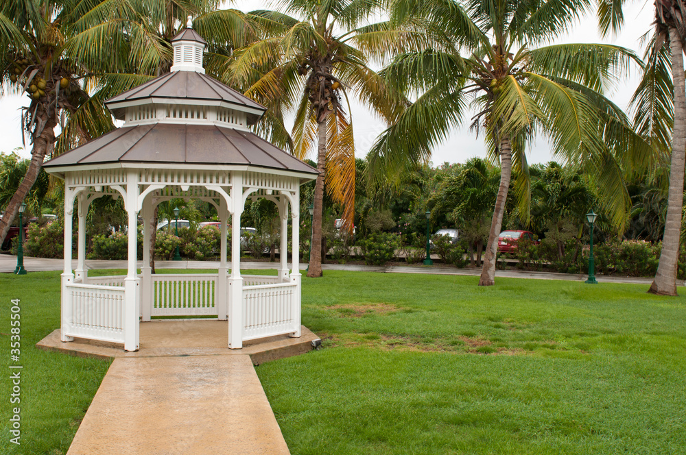 Fototapeta premium Gazebo