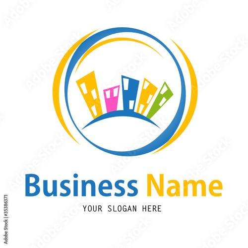 business house icon design