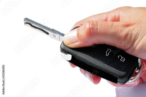 Autoschlüssel bedienen