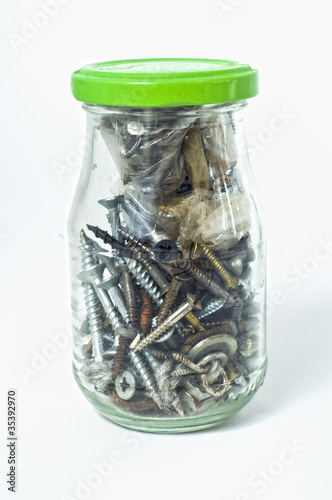 Screws in Jar